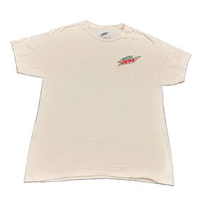 Mtn Dew "Out Here It's Dew" Size Large Deer Hunting Mountain Dew T-Shirt